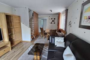 komplett möbliert: 3-Zimmer-Maisonette-Wohnung plus Hobbyraum mit Privatgarten – Die vollständige Adresse der Immobilie erhältst du vom Anbieter., 81739 Waldperlach, München – Vorschaubild 4