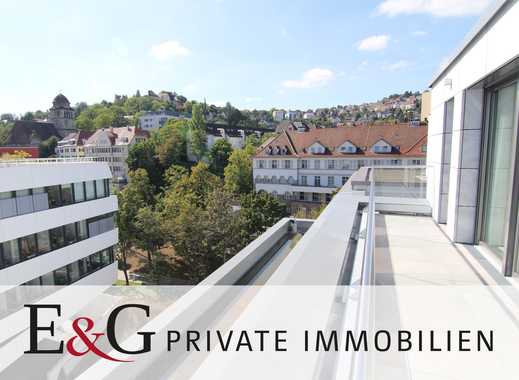 EXKLUSIVE, MÖBLIERTE PENTHOUSE-WOHNUNG ÜBER DEN DÄCHERN STUTTGARTS
