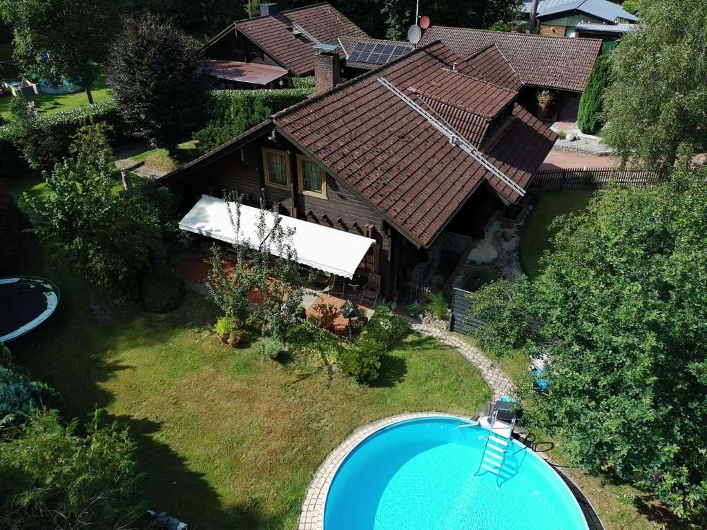 Immobilie in Handeloh - Großzügiges Blockhausanwesen im Heideparadies … zurück zur Natur - Bild 3