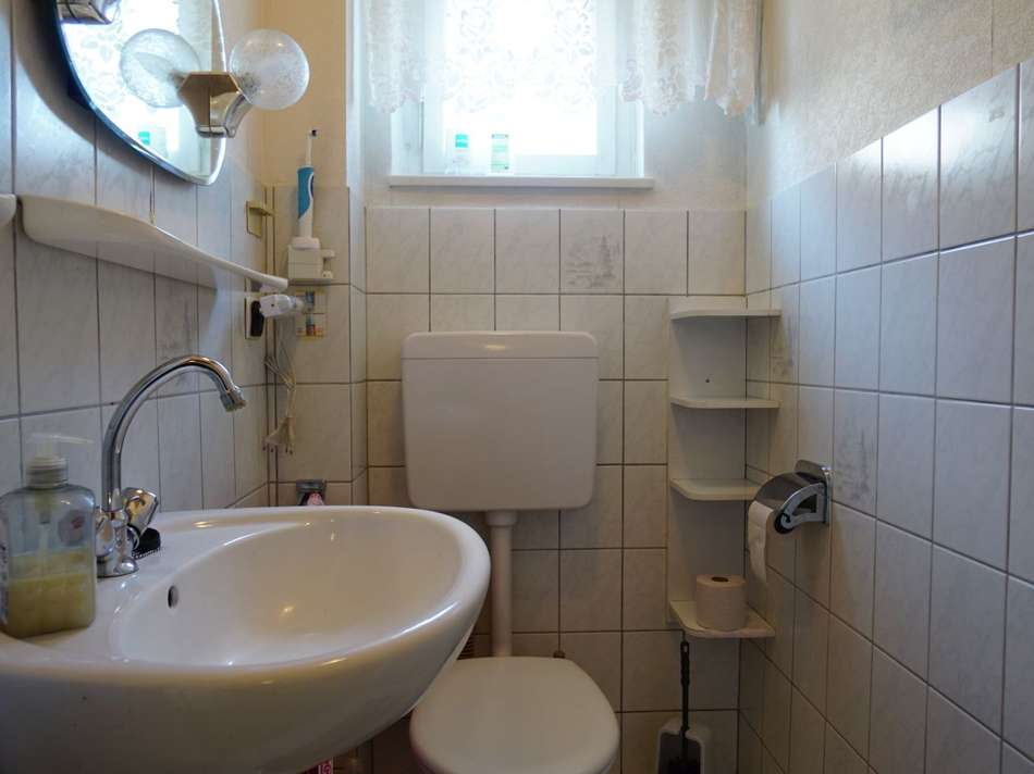 WC im Erdgeschoss