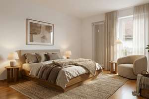 Helle, ruhige 2-Zimmer Wohnung in gemütlicher Atmosphäre – Die vollständige Adresse der Immobilie erhältst du vom Anbieter., 81379 Am Waldfriedhof, München – Vorschaubild 14