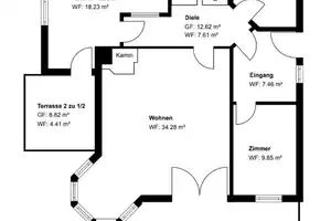Geräumiges Einfamilienhaus mit Bergblick und großem Garten in ruhiger Lage – Rosenheim (Kreis) – Vorschaubild 25