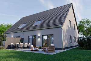 TOLLES ZWEIFAMILIENHAUS, NEUBAU in Angelmodde, FBH, A+, PV-Anlage, Lüftung mit Grundstück – Die vollständige Adresse der Immobilie erhältst du vom Anbieter., 48167 Angelmodde, Münster – Vorschaubild 2