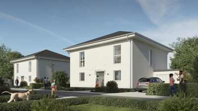 Bezugsfertige Stadtvilla inklusive Grundstück