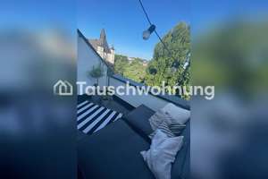 Tauschwohnung: Helle DG-Wohnung nach Erstbezug mit Balkon