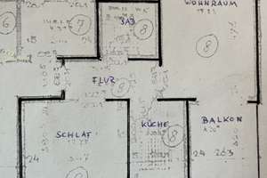 Hübsche, gepflegte 2-Zimmer-Nichtraucher-Wohnung mit Balkon und Einbauküche in Darmstadt – Die vollständige Adresse der Immobilie erhältst du vom Anbieter., 64293 Darmstadt-Nord, Darmstadt – Vorschaubild 6