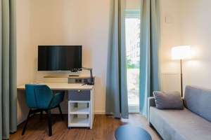 All-inklusive Miete! Studio mit privater Terrasse nahe Hauptbahnhof in der Europa City Berlin – Lehrter Straße 24B, 10557 Moabit, Berlin – Vorschaubild 11