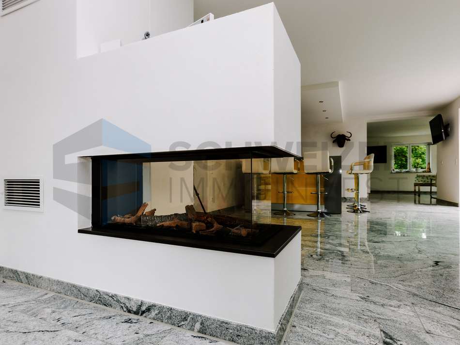 Kamin im Wohnbereich