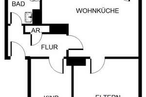 2-Zimmer- Wohnung in Köln! – Cheruskerstr. 16, 51149 Gremberghoven, Köln – Vorschaubild 2