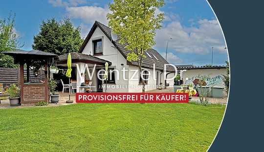 Bild von Familienidyll mit großem Gartenparadies – Wohnen im Grünen, mitten in HH