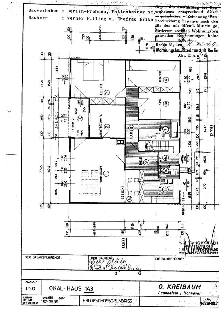 Grundriss Erdgeschoss
