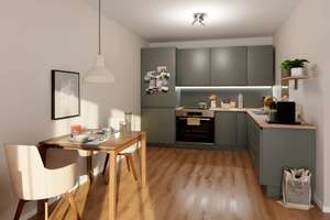 Drei Zimmer mit Loggia und Dachterrasse in Südausrichtung – Lilli-Marx-Straße 26, 40597 Benrath, Düsseldorf – Vorschaubild 3