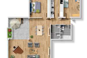 GE Resse | Bezugsfertige ETW  – 110 m² mit Loggia - viel Wohnkomfort im Grüngürtel – Die vollständige Adresse der Immobilie erhältst du vom Anbieter., 45892 Resse, Gelsenkirchen – Vorschaubild 16