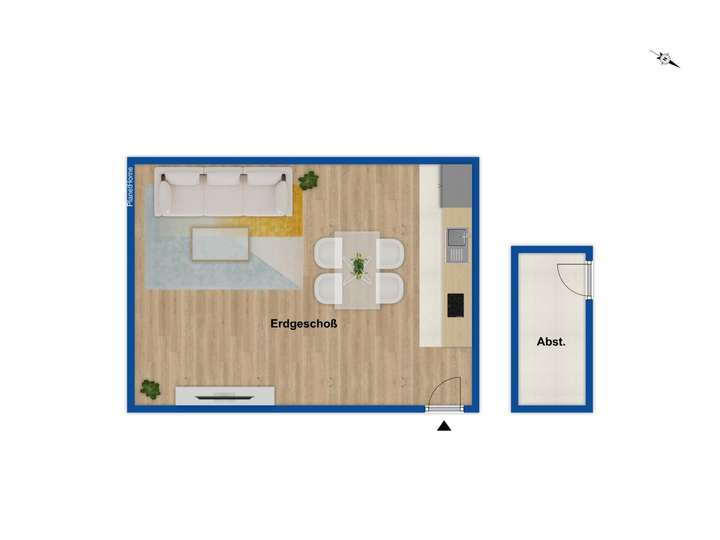 Grundriss Erdgeschoss