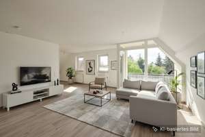Helle Maisonettewohnung mit Balkon und Stellplatz