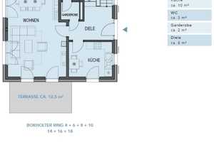 Hochwertiges Einfamilienhaus mit Vollkeller und Carport im englischen Stil mit  Luft-Wärmepumpe – Bokholter Ring 10, 25335 Pinneberg (Kreis) – Vorschaubild 3