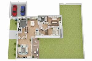 Zeitgemäße Technik im Split-Level Bungalow: Schöner Garten und ruhige Lage in Nienberge! Erbpacht – 48161 Nienberge, Münster – Vorschaubild 18