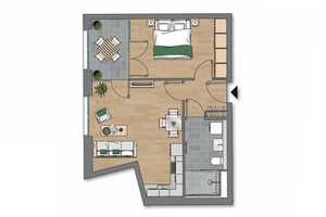 Zentrale 2-Zimmer-Wohnung mit Balkon zum Innenhof | barrierearm | MaryAnn – Annenstraße 1, 1067 Dresden – Vorschaubild 17
