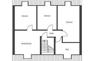 Charmante 3 Zi. Wohnung mit Einbauküche – 45145 Frohnhausen, Essen – Vorschaubild 6