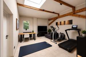Historisches Backstein-Loft mit Ateliercharakter und Outdoor Pool – 40549 Heerdt, Düsseldorf – Vorschaubild 6