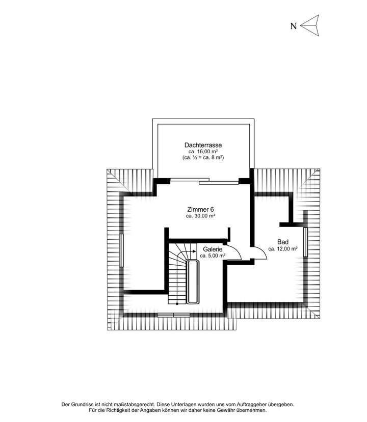 Grundriss Dachgeschoss