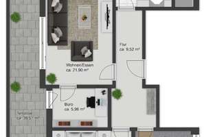 Rooftop ruft! Genießen Sie wohnen und leben sowohl innen als auch außen! – Die vollständige Adresse der Immobilie erhältst du vom Anbieter., 38442 Fallersleben, Wolfsburg – Vorschaubild 11