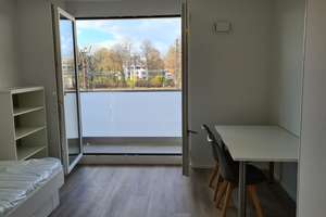 Voll möbliertes Studentenapartment mit Balkon und Dachterrasse – Firnhaberstraße 12 a, 86159 Hochfeld, Augsburg – Vorschaubild 3
