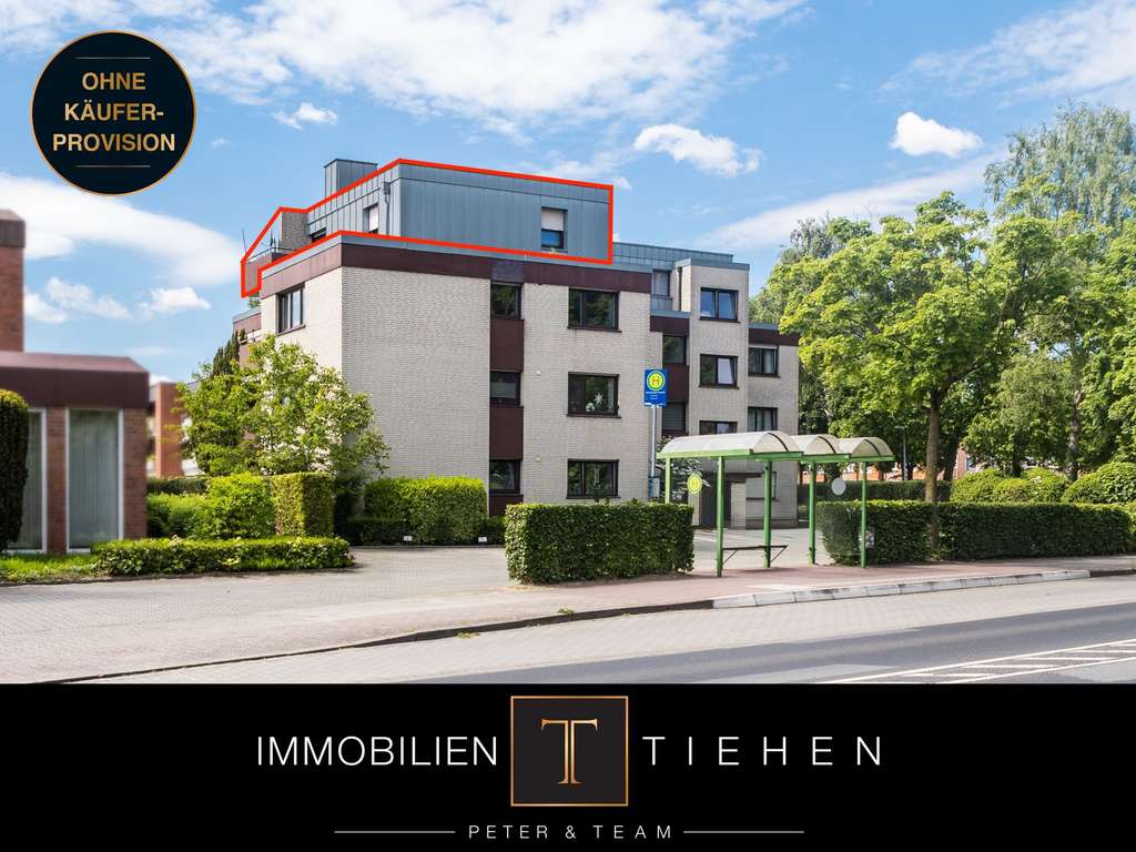 Klein, fein, vermietet – modernisierte 2-Zimmer-Kapitalanlage im Dachgeschoss von Meppen-Esterfeld!