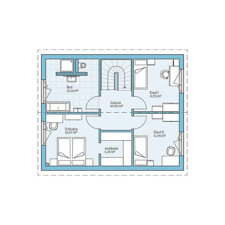 QNG Villa 133 Grundriss OG