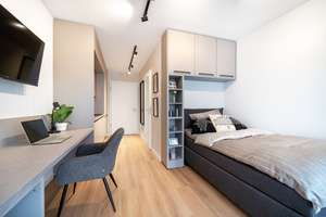 All inclusive Voll möbliertes 1-Zimmer-Apartment direkt an der Universität Bielefeld – Voltmannstraße 26, 33615 Schildesche, Bielefeld – Vorschaubild 10