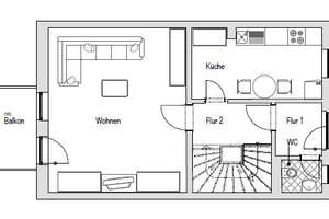 TOP für Eigennutzer - 3-RAUM-MAISONETTE-Wohnung mit GARTEN und Stellplatz – Altnaußlitz 5, 1159 Naußlitz, Dresden – Vorschaubild 7