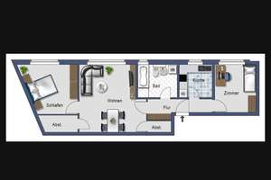Frisch sanierte 3- Zimmer- Wohnung in Dessau- Alten!!! – Köthener Straße 61i, 6847 Zoberberg, Dessau-Roßlau – Vorschaubild 21