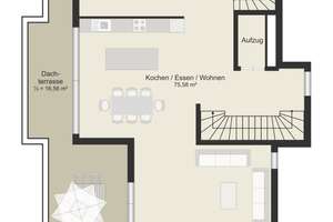 A+ Penthouse mit Aufzug zum Dachgarten -  in Bestlage -Villengebiet – Freseniusstraße xx, 65193 Nordost, Wiesbaden – Vorschaubild 13