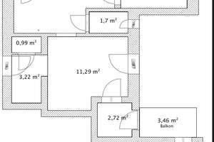 Charmante 2-Zimmer-Altbauwohnung mit Balkon & EBK in Hannover-Mitte – Am Taubenfelde 20, 30159 Mitte (Ortsteil), Hannover – Vorschaubild 12