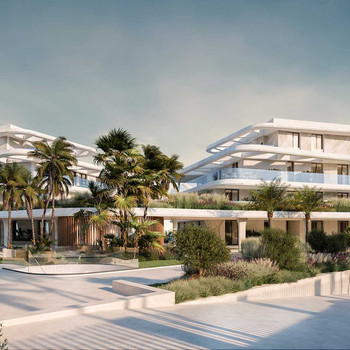 Beeindruckende 3-Schlafzimmer-Wohnung nur wenige Schritte vom Strand entfernt, am Eingang des Hotels