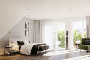 Sonnige 2-Zimmer-Maisonette-Wohnung im 1. und 2. OG mit 28,6 qm Dachterrasse – Enzianstrasse 9, 80698 Blumenau, München – Vorschaubild 6
