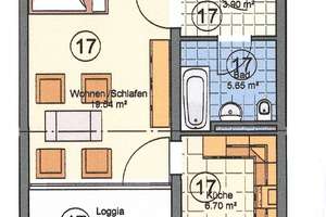 +++ Sofort beziehbare 1-Zimmer-Wohnung in Waldkraiburg – für Eigennutzer oder Kapitalanleger +++ – Anton-Günther-Weg 16, 84478 Waldkraiburg – Vorschaubild 6