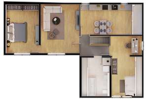 Fallersleben - Schöne Dachgeschoss-Wohnung im Fachwerkhaus in zentraler Lage – Am Neuen Tor 15, 38442 Fallersleben, Wolfsburg – Vorschaubild 3