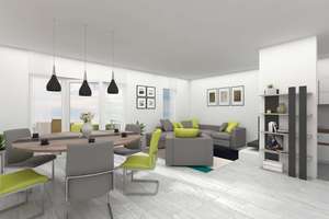 WOW großzügige, helle und freundliche 4 Zi. Neubau Whg. mit Balkon und EBK Bieber Nord