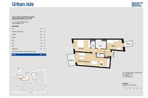 + Großzügige Neubauwohnung mit zwei Balkonen in Rothenburgsort + Urban.Isle + – Billhorner Kanalstraße 56, 20539 Rothenburgsort, Hamburg – Vorschaubild 6