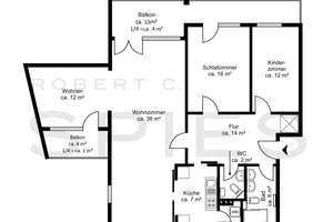 Stilvolle, sonnige Wohnung in sehr beliebter Lage Schwachhausens – Die vollständige Adresse der Immobilie erhältst du vom Anbieter., 28213 Neu-Schwachhausen, Bremen – Vorschaubild 7