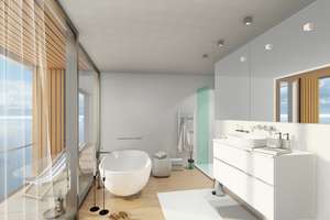 WE A1.9 -Maisonette-Penthouse-Wohnung wie ein  Haus im Haus! – Am Zollhof 20, 47829 Uerdingen, Krefeld – Vorschaubild 2