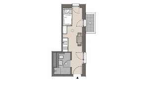 Stylisches 1-Zimmer-Apartment in Bestlage von Frankfurt – 60326 Gallus, Frankfurt am Main – Vorschaubild 12