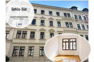Südbalkon & Parkett - 3-Raum-ETW in Gohlis-Süd