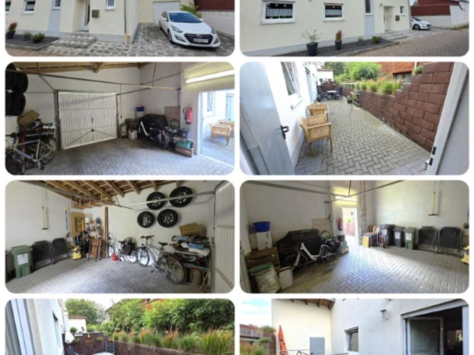Garage u, Terrasse u. Haus Col