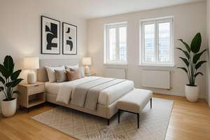 City-Juwel: helle 3-Zimmer-Wohnung mit Balkon + Loggia, top Infrastruktur nahe Bahnhof ! – Die vollständige Adresse der Immobilie erhältst du vom Anbieter., 70191 Relenberg, Stuttgart – Vorschaubild 4