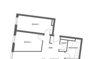 Moderne 4-Zimmer-Erdgeschosswohnung mit zwei Bäder – Landsberger Allee 313, 13055 Alt-Hohenschönhausen, Berlin – Vorschaubild 3