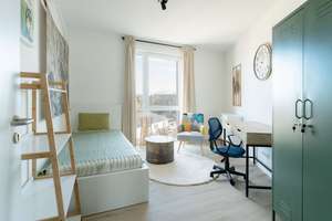Ankommen, wohlfühlen, studieren: 2-Zimmer Design-Apartment |möbliert|Fahrstuhl |Unilage|Dachgarten – Hansastraße 22, 39106 Alte Neustadt, Magdeburg – Vorschaubild 5