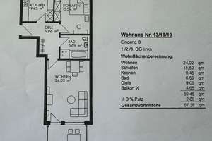 GROßE, MODERNE, BARRIEREFREIE 2 ZIMMER-WOHNUNG IN SCHÖNER UND RUHIGER WOHNLAGE IN DER INNENSTADT – Die vollständige Adresse der Immobilie erhältst du vom Anbieter., 86153 Jakobervorstadt-Nord, Augsburg – Vorschaubild 14