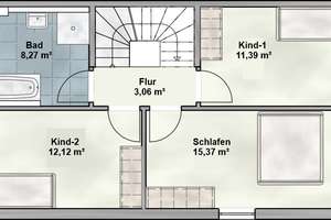 Schlüsselfertige Doppelhaushälfte (Neubau) in Großhadern mit großem Grund nahe der U-Bahn – Die vollständige Adresse der Immobilie erhältst du vom Anbieter., 81375 Neuhadern, München – Vorschaubild 11